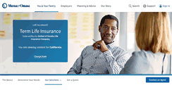 Desktop Screenshot of mutualofomaha-lifeinsurance.com